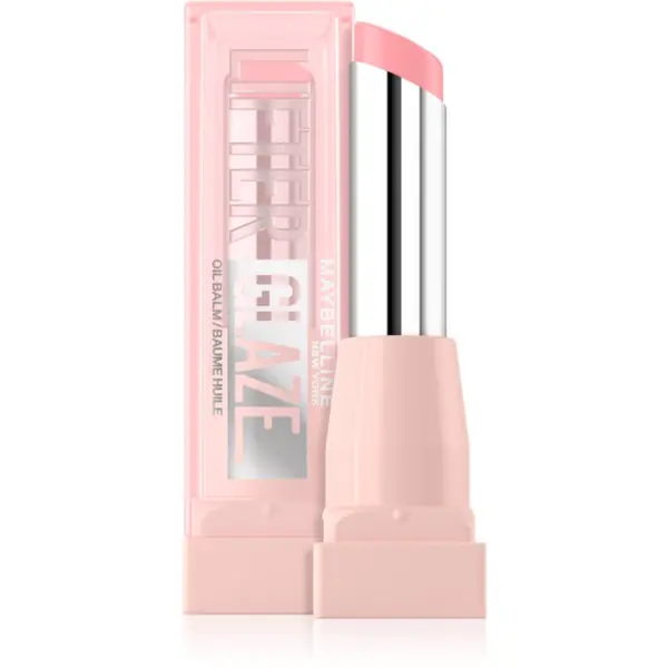 MAYBELLINE NEW YORK MAYBELLINE NEW YORK Lifter Glaze intenzivni vlažilni balzam za ustnice z visokim sijajem odtenek 002 Pink Drip 2.8 g