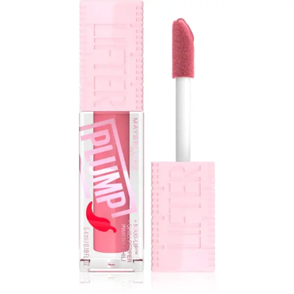 MAYBELLINE NEW YORK MAYBELLINE NEW YORK Lifter Plump sijaj za ustnice z učinkom povečanja odtenek 001 Blush Blaze 5.4 ml