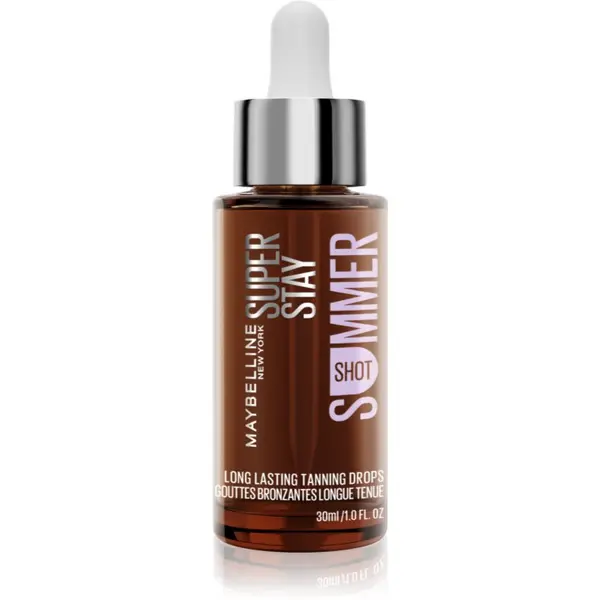 MAYBELLINE NEW YORK MAYBELLINE NEW YORK Summer Shot samoporjavitvene kapljice za obraz 30 ml