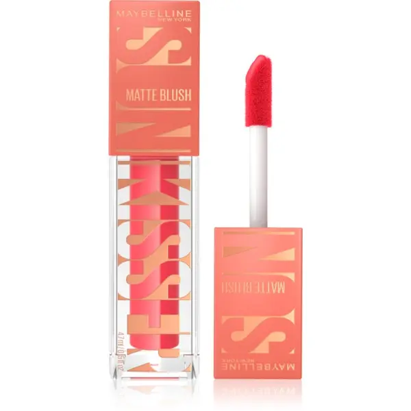 MAYBELLINE NEW YORK MAYBELLINE NEW YORK Sunkisser Matte tekoče rdečilo z mat učinkom odtenek 30 Pink Mirage 4.7 ml
