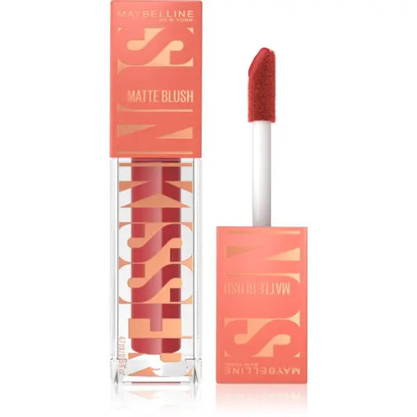 MAYBELLINE NEW YORK MAYBELLINE NEW YORK Sunkisser Matte tekoče rdečilo z mat učinkom odtenek 38 Pink Ripple 4.7 ml