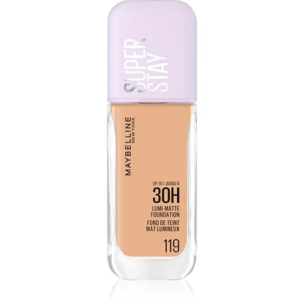 MAYBELLINE NEW YORK MAYBELLINE NEW YORK SuperStay Lumi-Matte lahki tekoči puder za dolgoobstojen učinek odtenek 119 35 ml