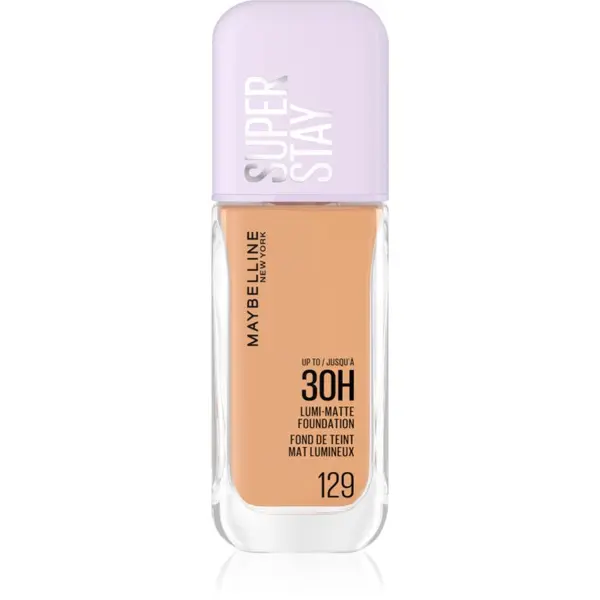 MAYBELLINE NEW YORK MAYBELLINE NEW YORK SuperStay Lumi-Matte lahki tekoči puder za dolgoobstojen učinek odtenek 129 35 ml