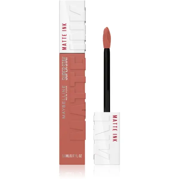 MAYBELLINE NEW YORK MAYBELLINE NEW YORK SuperStay Matte Ink mat tekoča šminka za dolgoobstojen učinek odtenek 65 Seductress 5 ml