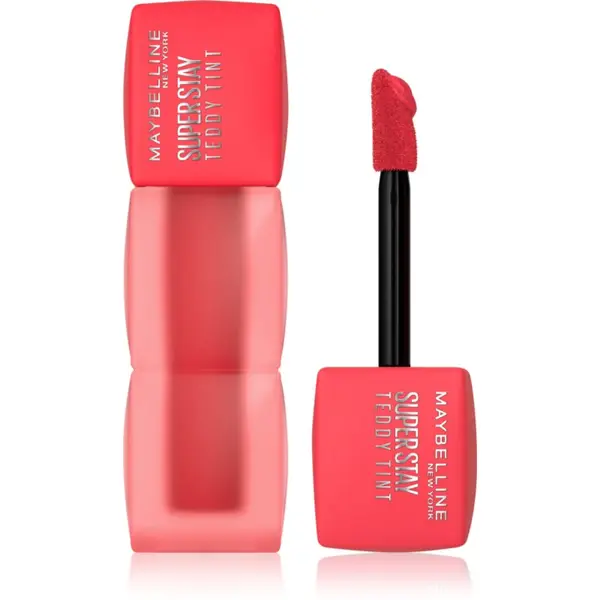 MAYBELLINE NEW YORK MAYBELLINE NEW YORK SuperStay Teddy Tint dolgoobstojna šminka z mat učinkom odtenek 35 July Forever 5 ml