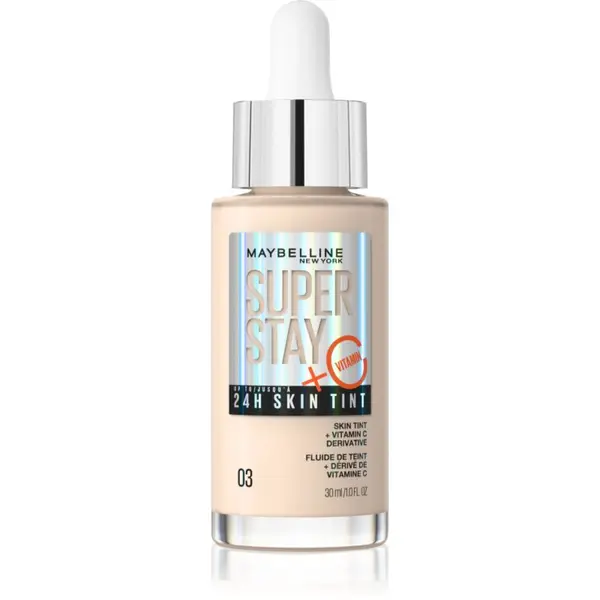 MAYBELLINE NEW YORK MAYBELLINE NEW YORK SuperStay Vitamin C Skin Tint serum za poenotenje tona kože odtenek 03 30 ml