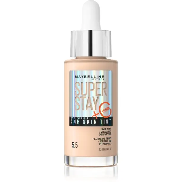 MAYBELLINE NEW YORK MAYBELLINE NEW YORK SuperStay Vitamin C Skin Tint serum za poenotenje tona kože odtenek 05.5 30 ml