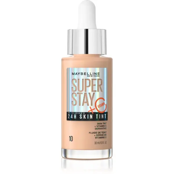 MAYBELLINE NEW YORK MAYBELLINE NEW YORK SuperStay Vitamin C Skin Tint serum za poenotenje tona kože odtenek 10 30 ml
