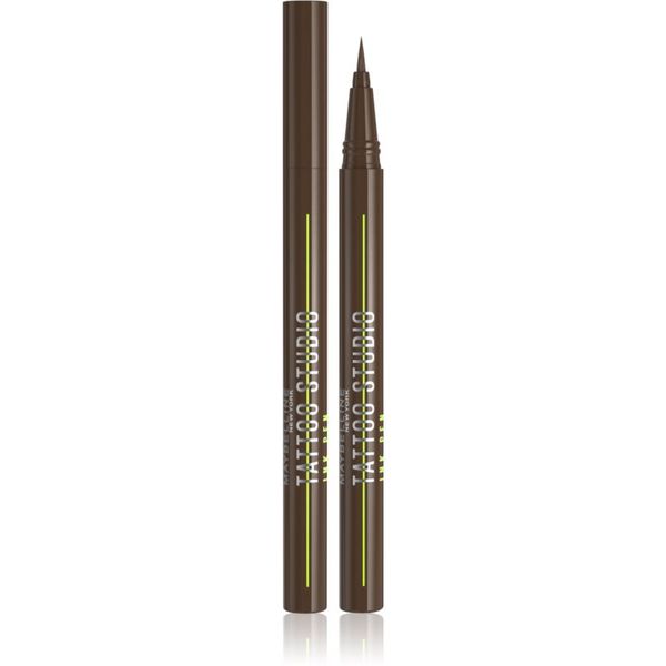 Maybelline Maybelline Tattoo Liner Ink Pen črtalo za oči v obliki flomastra odtenek Brown 1 ml