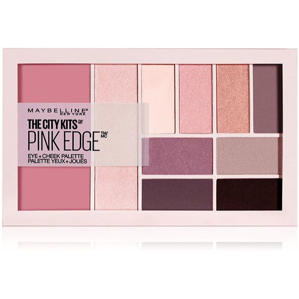 Maybelline Maybelline The City Kits™ Pink Edge večnamenska paleta za obraz in oči 16 g