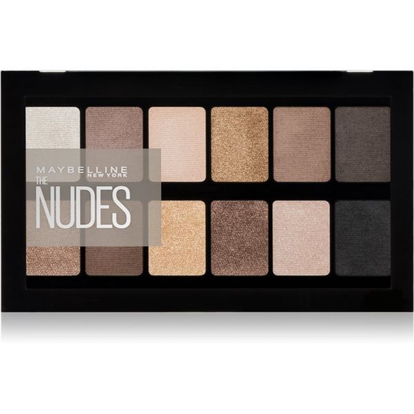 Maybelline Maybelline The Nudes paleta senčil za oči 9,6 g