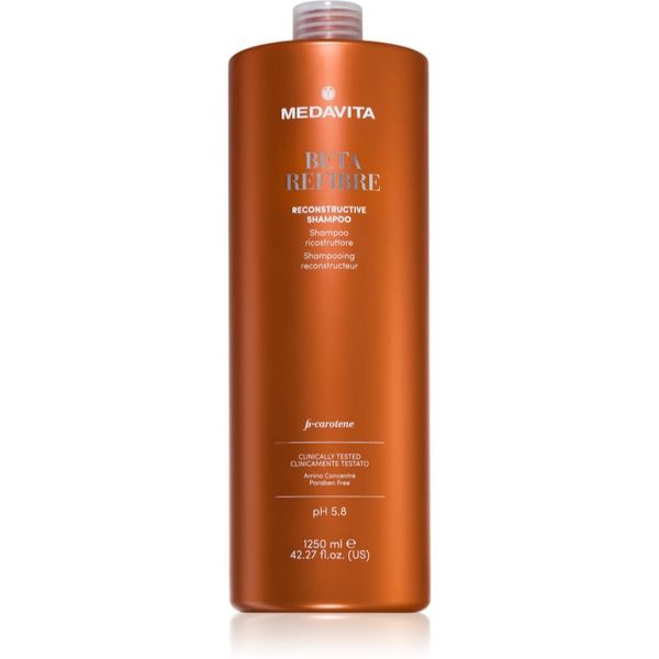 Medavita Medavita Beta Refibre Reconstructive Shampoo šampon za prestrukturiranje las za lase brez vitalnosti 1250 ml