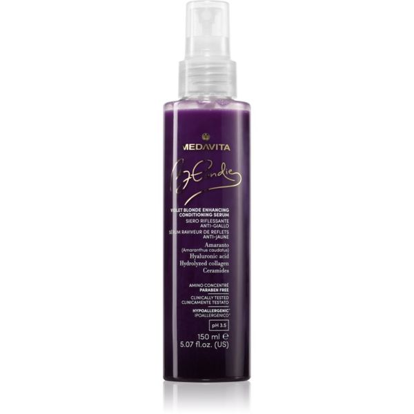 Medavita Medavita Blondie Violet Blonde Enhancing Serum lepotni serum za barvane lase 150 ml