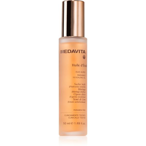 Medavita Medavita Huile d'Étolle Radiance Revealing Oil hranilno olje za sijaj in mehkobo las 50 ml