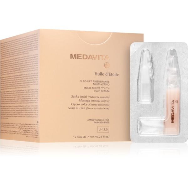 Medavita Medavita Huile d'Étolle serum za lase v ampulah 12x7 ml