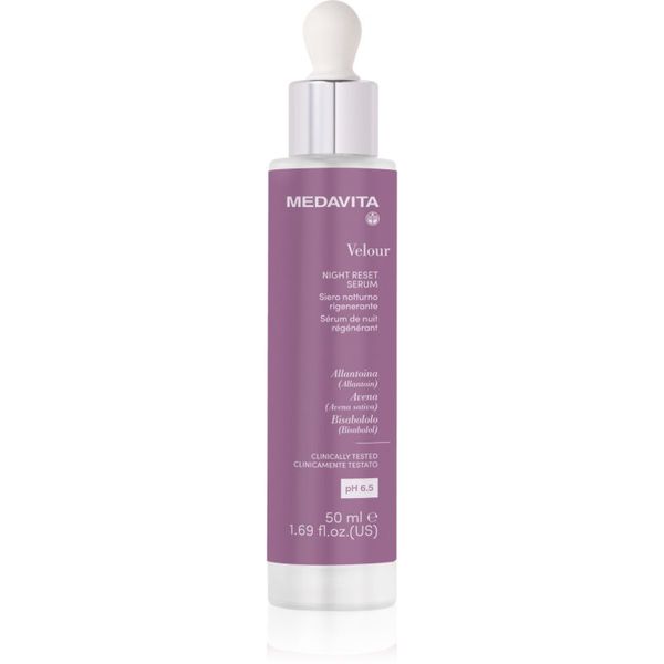 Medavita Medavita Velour Night Reset Serum obnovitveni serum za obraz in lasišče 50 ml