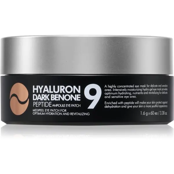 Medi - Peel Medi - Peel Hyaluron Dark Benone Peptide 9 Ampoule hidrogel blazinice proti podočnjakom 60 kos