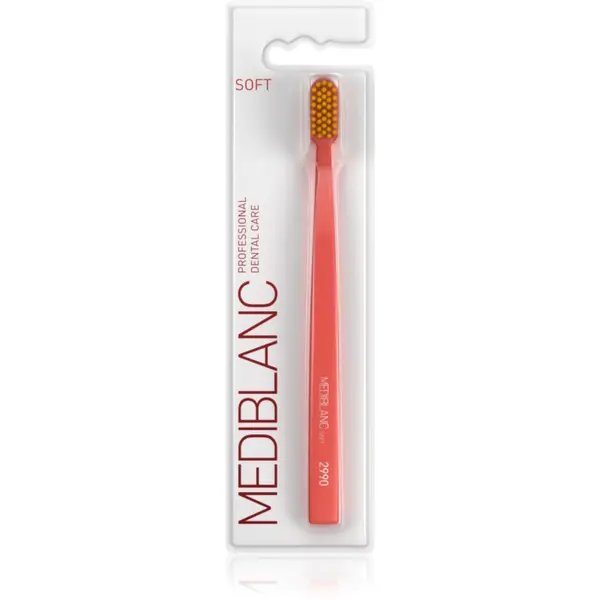 MEDIBLANC MEDIBLANC 2990 Soft zobna ščetka soft Salmon 1 kos
