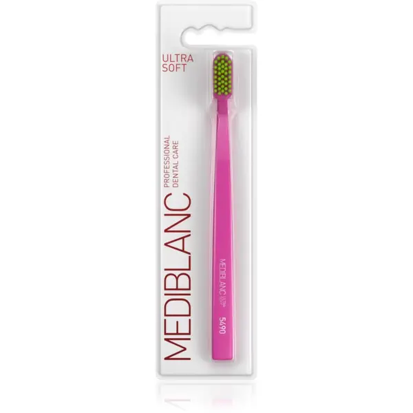 MEDIBLANC MEDIBLANC 5490 Ultra Soft zobna ščetka ultra soft Pink 1 kos