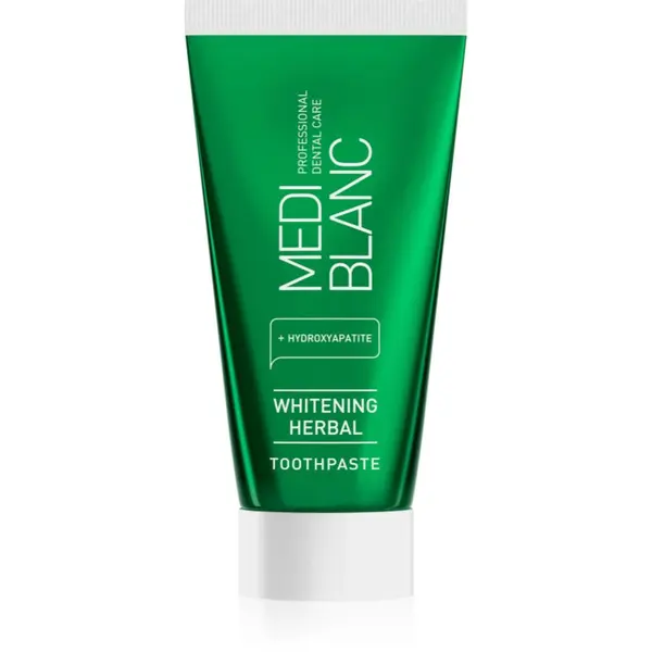 MEDIBLANC MEDIBLANC Whitening Herbal zeliščna zobna pasta z belilnim učinkom 50 ml