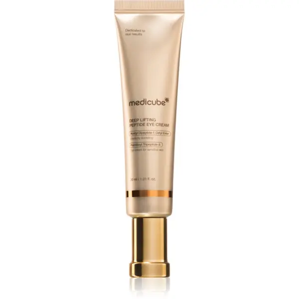 Medicube Medicube Deep Lifting Peptide Eye Cream intenzivna krema za okoli oči proti gubam in temnim kolobarjem 30 ml