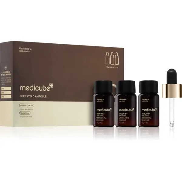 Medicube Medicube Deep Vita C Ampoule 2.0. ampule za poenotenje tona kože 3x10 g