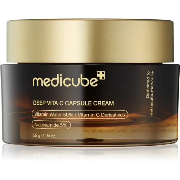 Medicube Medicube Deep Vita C Capsule Cream posvetlitvena krema za kožo s hiperpigmentacijo 55 g