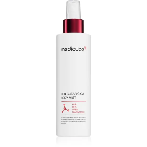Medicube Medicube Red Clear Cica Body Mist energijska vlažilna meglica za obraz s pomirjajočim učinkom 200 ml