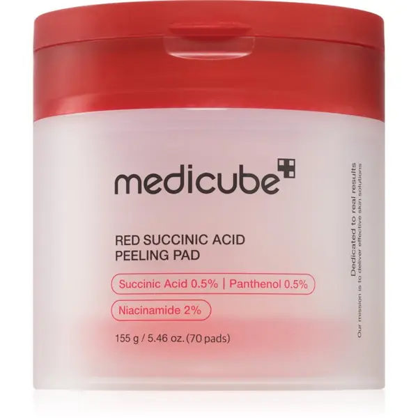 Medicube Medicube Red Succinic Acid Peeling Pad eksfoliacijske blazinice za problematično kožo 70 kos