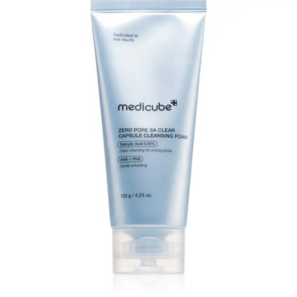 Medicube medicube Zero Pore Capsule Cleansing Foam globinsko čistilna pena z učinkom eksfoliacije 120 g