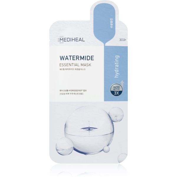 MEDIHEAL MEDIHEAL Essential Mask Watermide vlažilna tekstilna maska za osvetlitev kože 24 ml