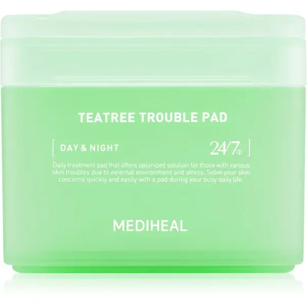 MEDIHEAL MEDIHEAL Teatree Trouble Pad tonizirajoče blazinice s pomirjajočim učinkom 100 kos