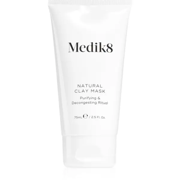 Medik8 Medik8 Naural Clay Mask maska iz ilovice za mastno in problematično kožo 75 ml
