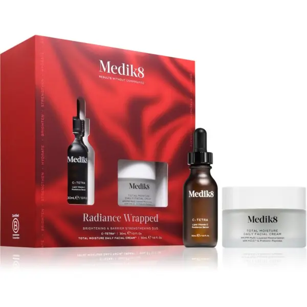 Medik8 Medik8 Radiance Wrapped darilni set za osvetljevanje kože in hidratacijo