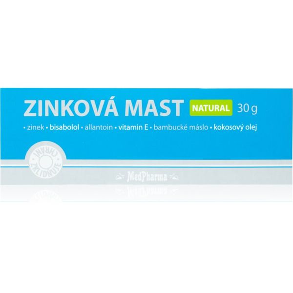 MedPharma MedPharma Zinc ointment Natural pomirjajoče mazilo za obraz 30 g