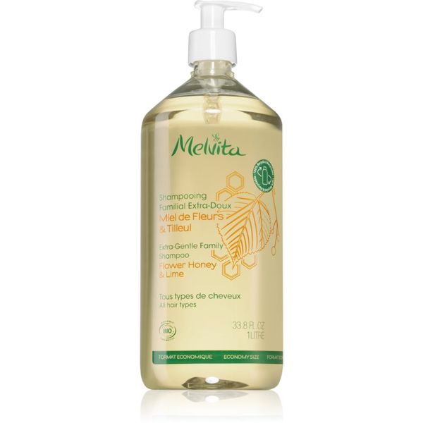 Melvita Melvita Extra-Gentle Shower Shampoo ekstra nežen šampon za vso družino 1000 ml