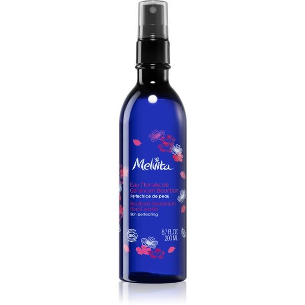 Melvita Melvita Organic Floral Water Bourbon Geranium mehčalna in pomirjajoča voda za obraz 200 ml