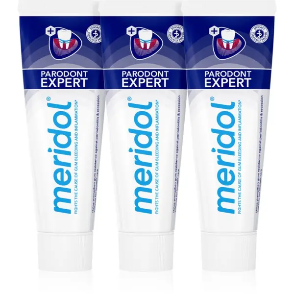Meridol Meridol Parodont Expert zobna pasta proti krvavitvi dlesni in parodontozi 3x75 ml