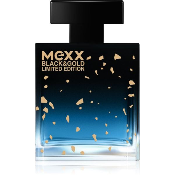 Mexx Mexx Black & Gold Limited Edition toaletna voda za moške 50 ml