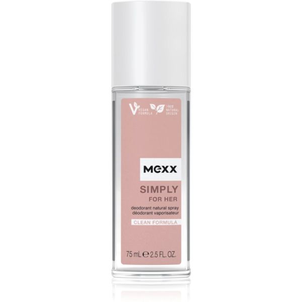 Mexx Mexx Simply For Her dezodorant v razpršilu za ženske 75 ml