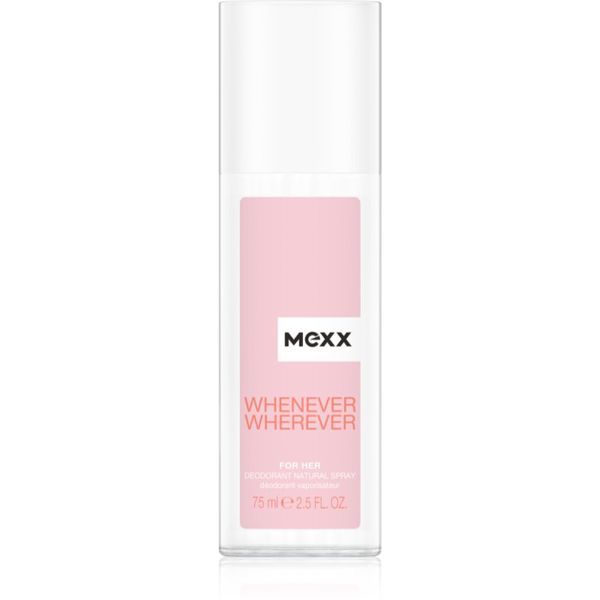 Mexx Mexx Whenever Wherever For Her dezodorant v razpršilu za ženske 75 ml