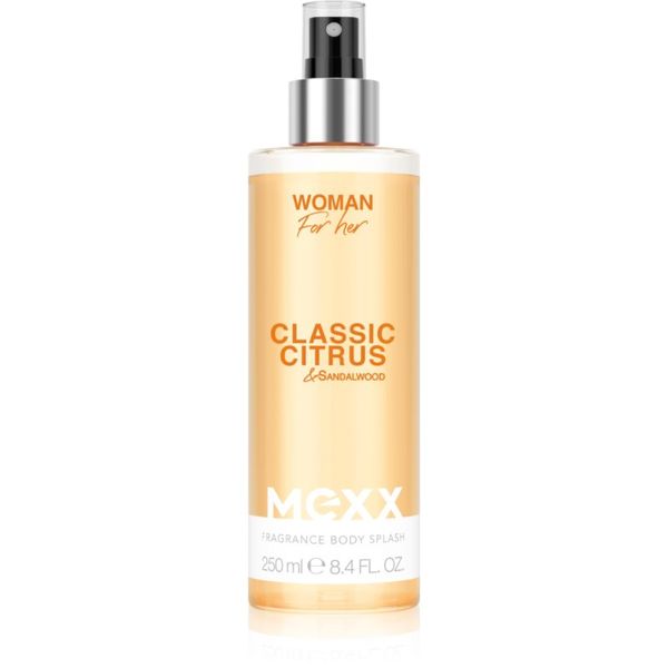 Mexx Mexx Woman Classic Citrus & Sandalwood New osvežujoče pršilo za telo za ženske 250 ml