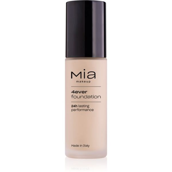 Mia Cosmetics Mia Cosmetics 4ever dolgoobstojni matirajoči tekoči puder za polno prekrivanje odtenek 09 Nude 30 ml