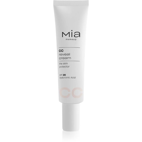 Mia Cosmetics Mia Cosmetics CC Reveal Cream CC krema za poenoten ten kože SPF 20 odtenek 01 Light 30 ml