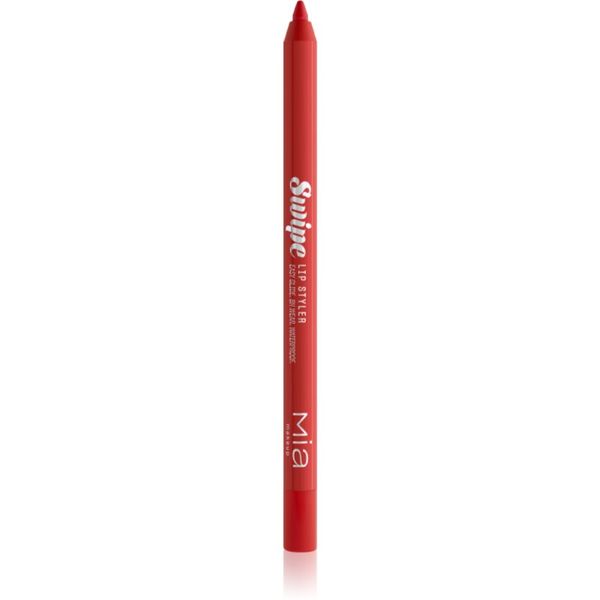 Mia Cosmetics Mia Cosmetics Swipe črtalo za ustnice vodoodporna odtenek 05 True Red 1.26 g