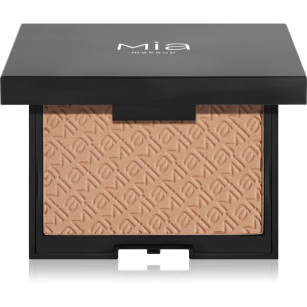 Mia Cosmetics Mia Cosmetics Tan Builder Matte kompaktni puder z bronz učinkom z mat učinkom odtenek 01 Soft Tan 15 g