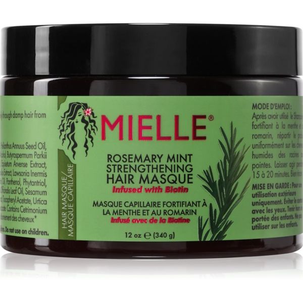 Mielle Mielle Rosemary Mint globinsko krepilna maska za lase 340 g