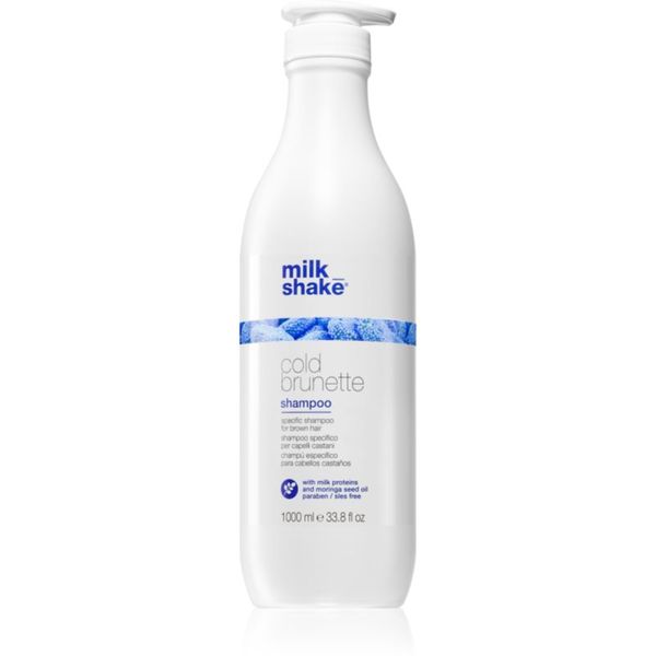 Milk Shake Milk Shake Cold Brunette šampon za nevtralizacijo rumenih tonov za rjave lase 1000 ml