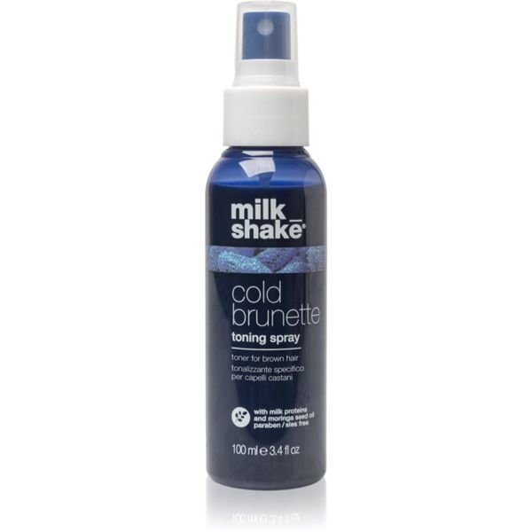 Milk Shake Milk Shake Cold Brunette Toning Spray pršilo za nevtralizacijo medeninastih podtonov 100 ml