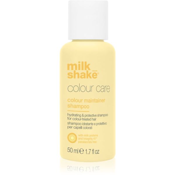 Milk Shake Milk Shake Color Care vlažilni in zaščitni šampon za barvane lase 50 ml